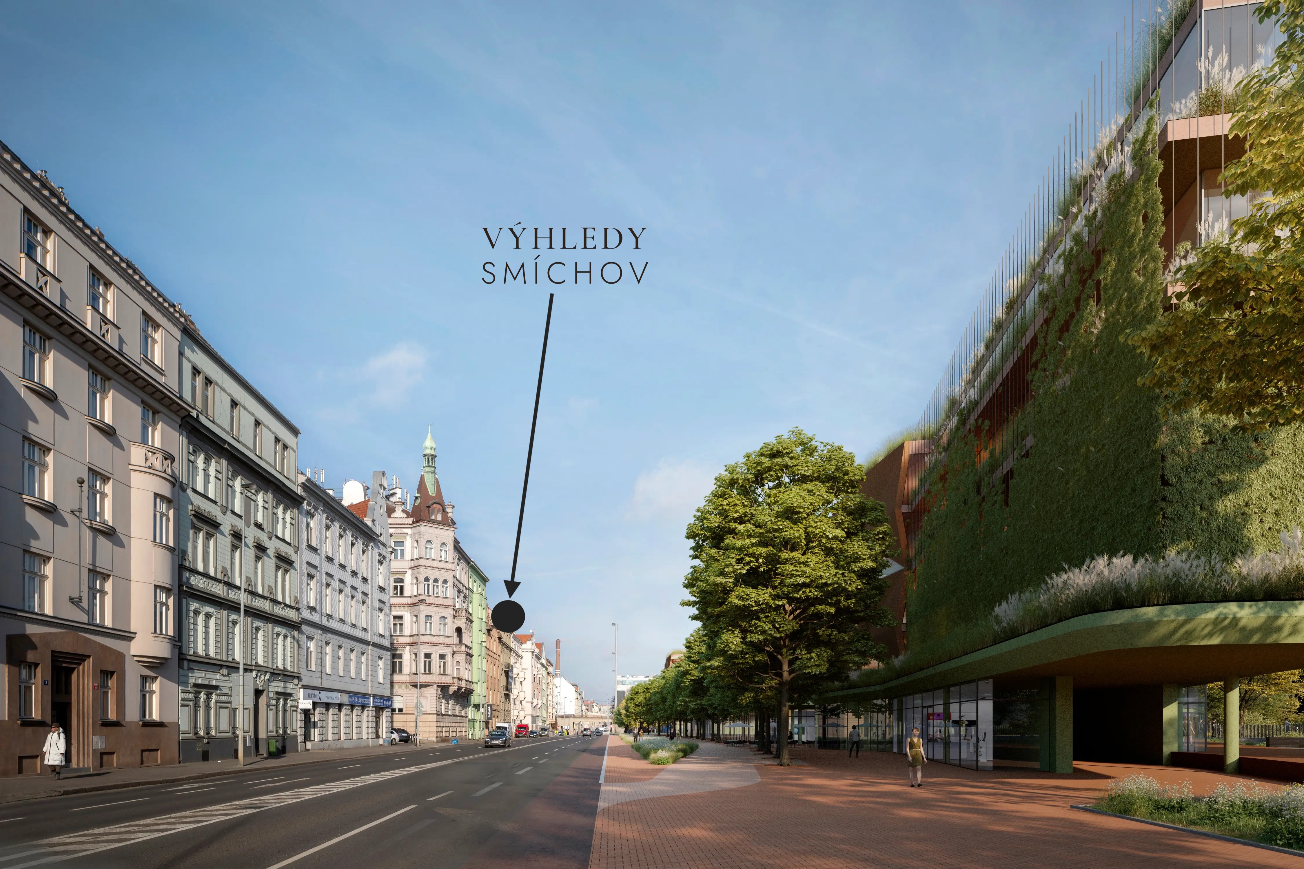 Šemíkův břeh — nová ulice